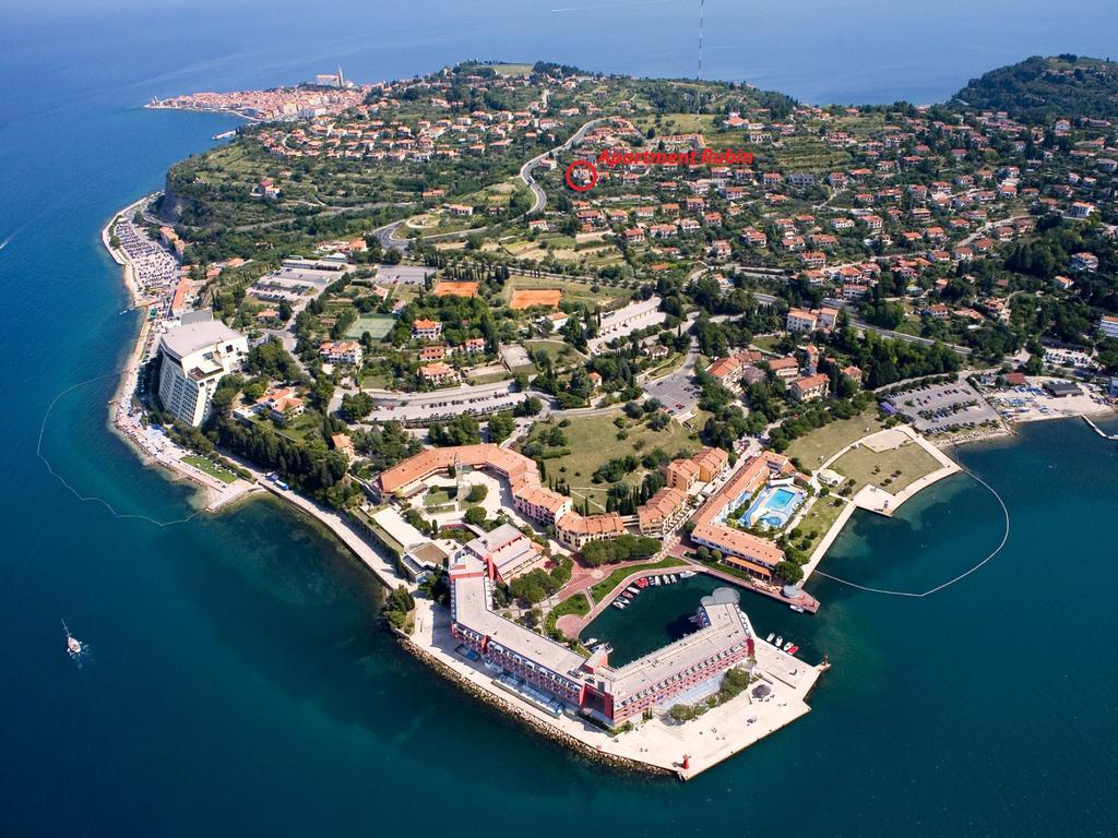 Apartment Rubin Piran Bagian luar foto